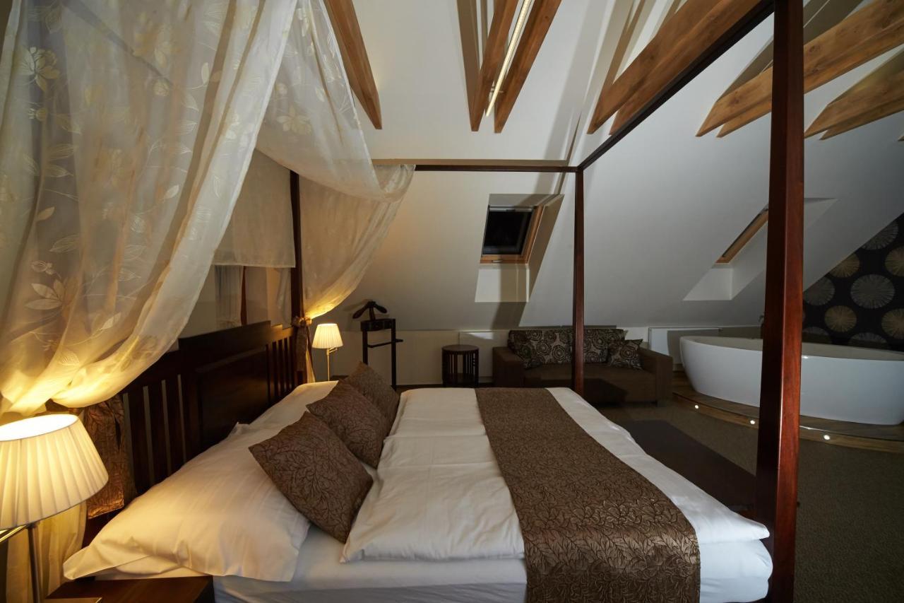 Hotel Bily Jednorozec トレボン エクステリア 写真