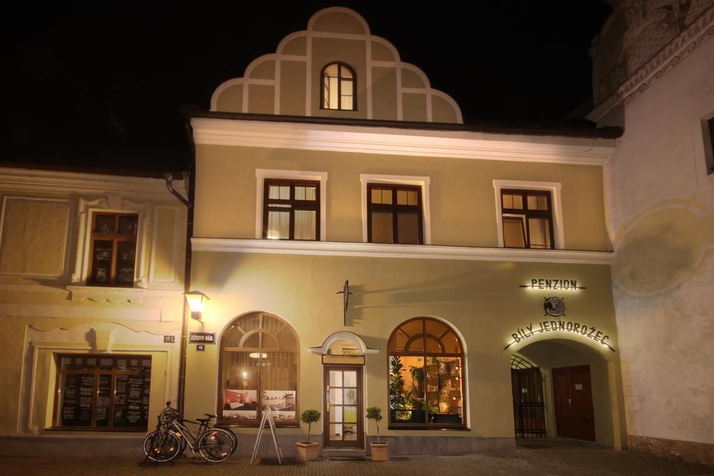 Hotel Bily Jednorozec トレボン エクステリア 写真